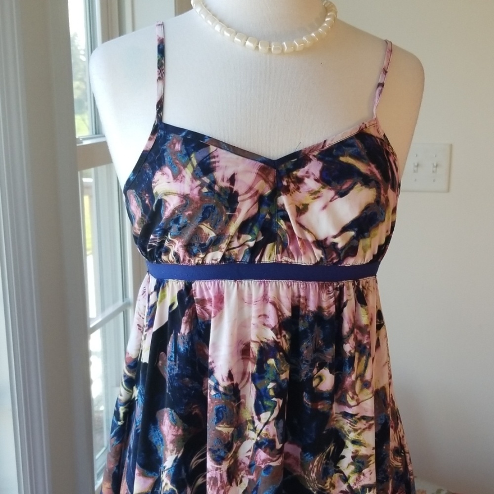 Simply Vera Vera Wang Asymmetrical Sun Dress - Picture 2 of 9